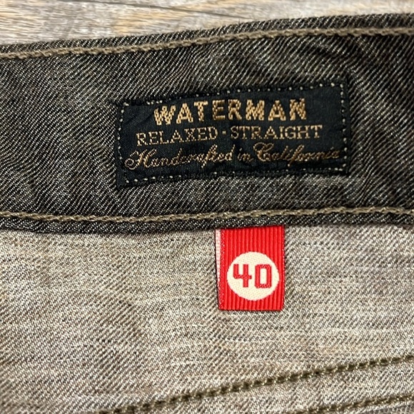 NWT Agave Denim #7 Waterman Relaxed Straight Pants - Picture 6 of 9